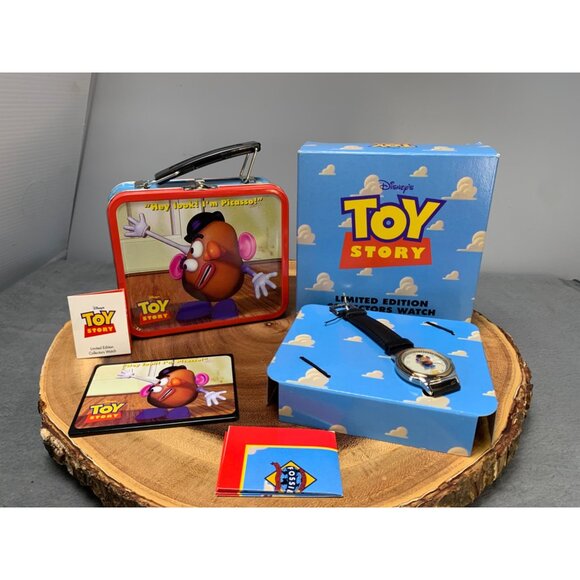 Disney Toy Story Mr. Potato Head Watch & Tin Set Limited Edition by Fossil - Picture 1 of 11